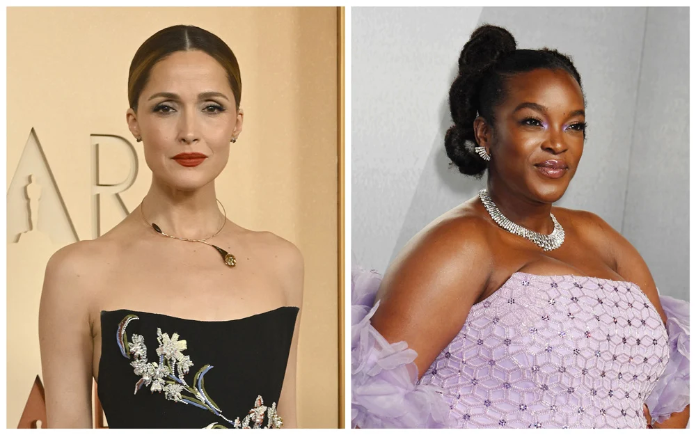 Oscars 2026 Gown Showdown Rose Byrne vs Wunmi Mosaku