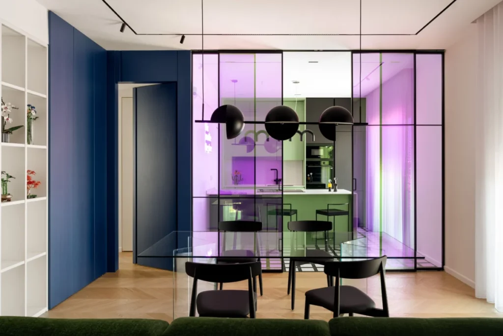 A Study in Chromatic Tranquility Inside the Naples Apartment Where Color Psychology Heals the Healers