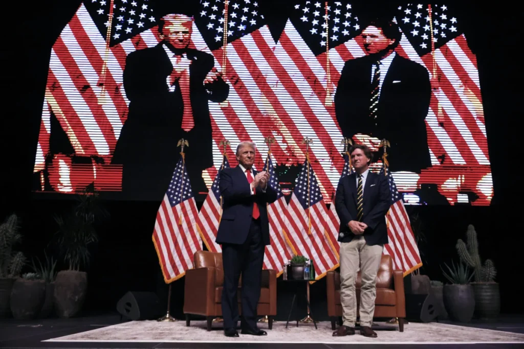 Donald Trump and Tucker Carlson Engage in Fiery Public Feud Over Iran Rhetoric and Religious Accusations