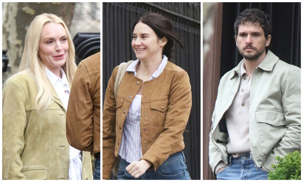 Lindsay Lohan Shailene Woodley and Kit Harington Film Count My Lies in Brooklyn