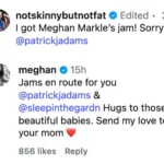 Meghan Markle Engages in Damage Control, Responds to Former ‘Suits’ Co-Star Patrick J. Adams After Public Shade