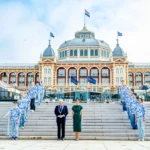 Queen Máxima of the Netherlands at Opening of Renovated Scheveningen Boulevard