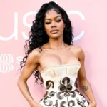 Teyana Taylor Redefines Red Carpet Elegance with Avant-Garde Victorian Inspired Ashi Studio Ensemble Featuring Intricate Hair Embroidery