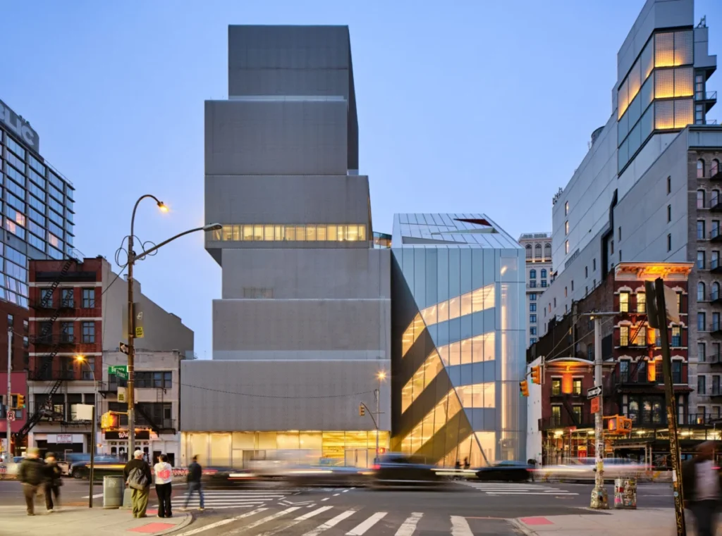 The Architectural Evolution of the New Museum OMA’s Glass Prism Completes the Vision for the Bowery’s Cultural Anchor