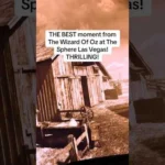 THE BEST Moment From The Wizard Of Oz At The Sphere Las Vegas! THRILLING! | Perez Hilton