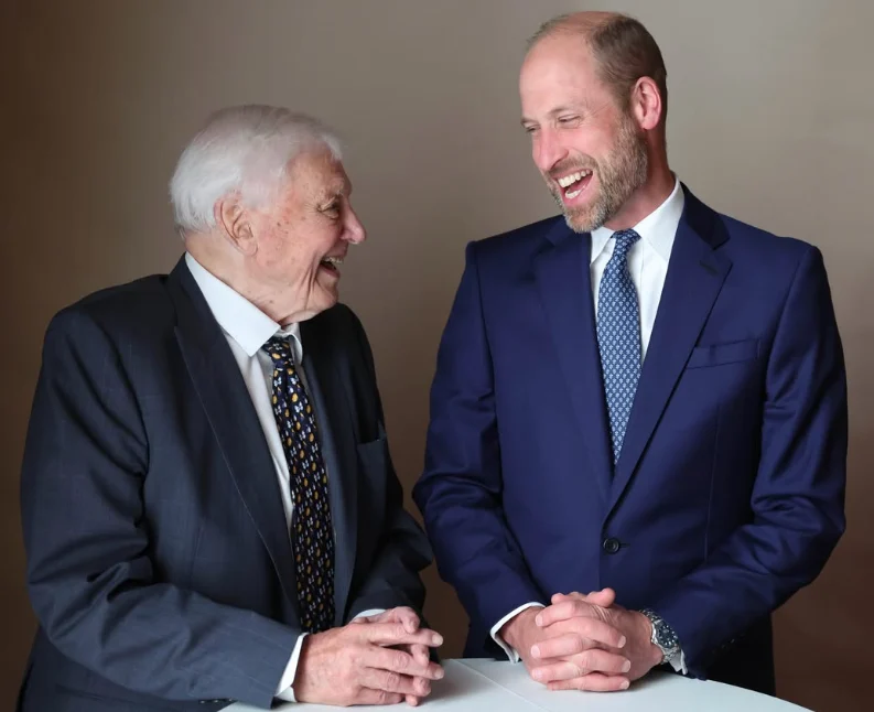 A Royal Celebration for a Century of Natural Wonder: King Charles and Prince William Honour Sir David Attenborough’s 100th Birthday