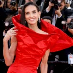 Cannes Film Festival 2026: Demi Moore in Gucci at the FATHERLAND Premiere