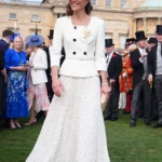 Catherine Princess of Wales Attends Royal Garden Party at Buckingham Palace in Self-Portrait