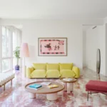 Chromatic Vernalism: Valencia Biscottini Reimagines a Milanese Residence Through Rosso Francia Marble and a Springtime Palette