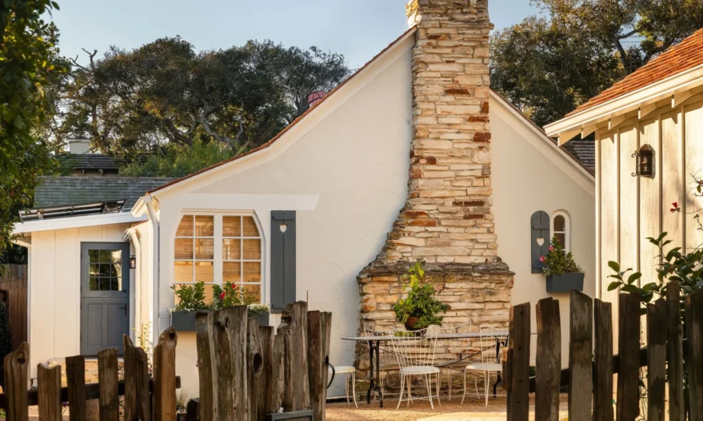 Designer Heidi Caillier Embraces Heart-Shaped Cutouts Prints and Patterns to Create a Charming Seaside Cottage