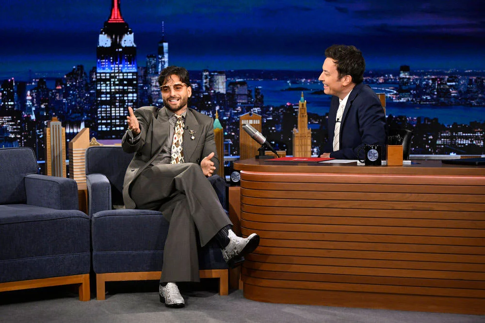 Maluma Showcases Evolution of Contemporary Menswear During Appearance on The Tonight Show Starring Jimmy Fallon