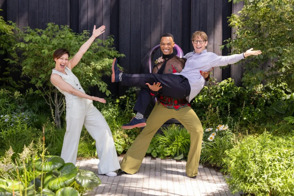 New Strictly Come Dancing Presenters Emma Willis, Josh Widdicombe, and Johannes Radebe Make High-Profile Public Debut at RHS Chelsea Flower Show