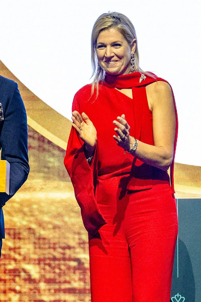 Queen Máxima of the Netherlands in Valentino at the King Willem I Awards 2026