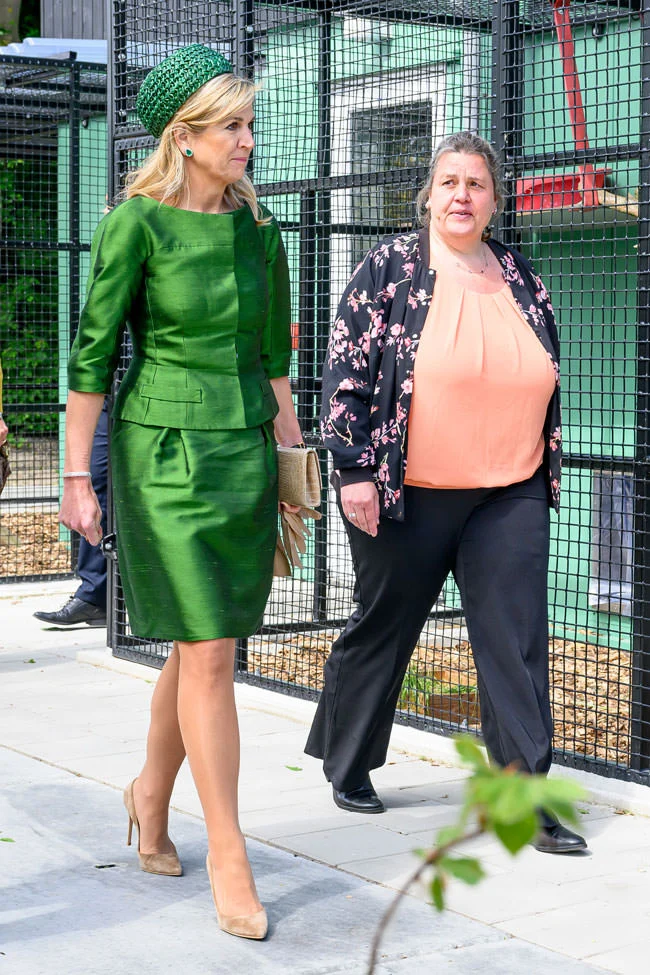 Queen Máxima of the Netherlands Opens the New Mammal Building of the AAP Foundation