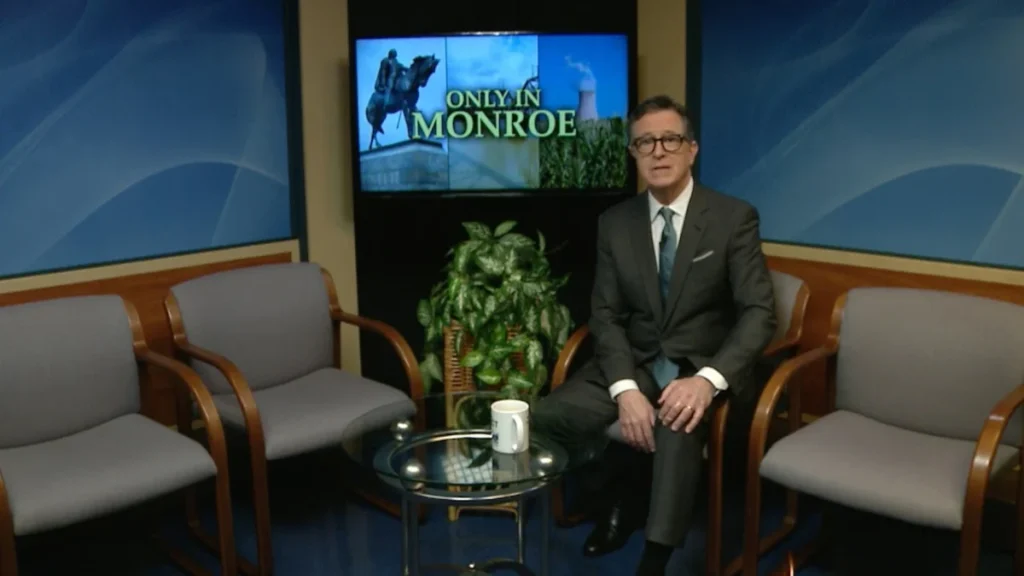 Stephen Colbert Returns to TV with Hilarious Hour on Monroe, Michigan Public Access