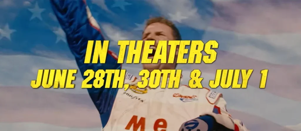 Talladega Nights The Ballad of Ricky Bobby 20th Anniversary Trailer Released for Summer Theatrical Re-release and 4K Blu-ray Debut