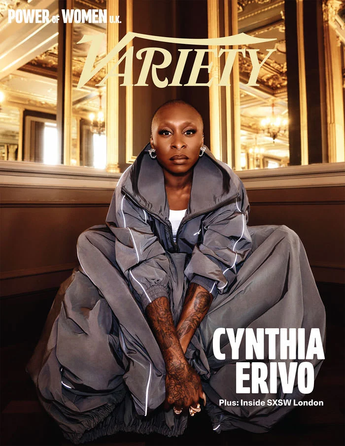VARIETY Power of Women London Cover: Cynthia Erivo on WICKED, DRACULA, and More