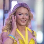Zara Larsson performs in bedazzled bra top and micro miniskirt on Today