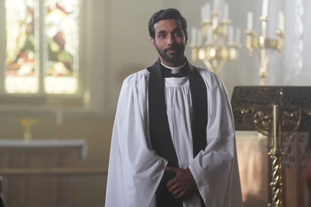 Grantchester Season 11 Premiere Unearths a Crisis of Faith for Vicar Alphy Kottaram