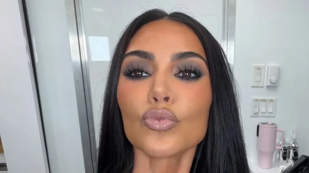 Kim Kardashian Redefines Yacht Style with Form-Fitting Leather Ensemble and Strategic Fashion Branding