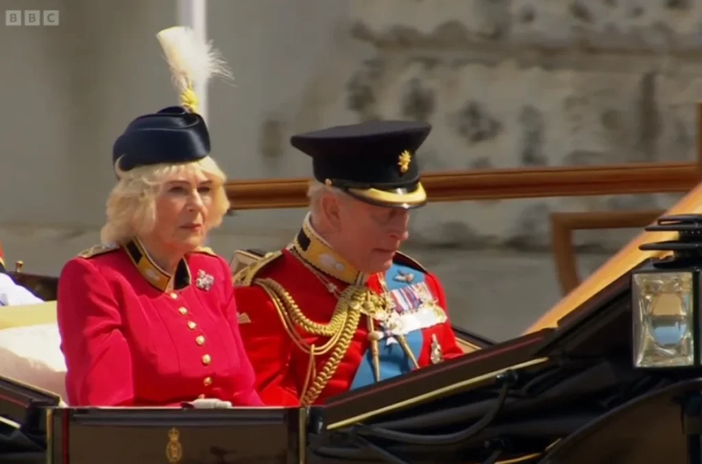 Queen Camilla Honours Queen Elizabeth II with Historic Grenadier Guards Brooch at Trooping the Colour