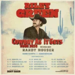 Riley Green Announces 2026 Fall ‘Cowboy As It Gets Tour’ Dates