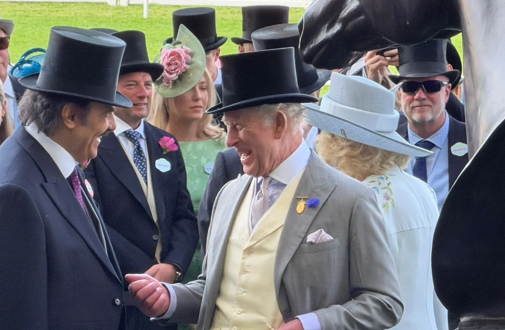 Royal Ascot’s Opening Day Sees Contrasting Fortunes for King and Queen as Homebred Colt Secures Victory Miles Away