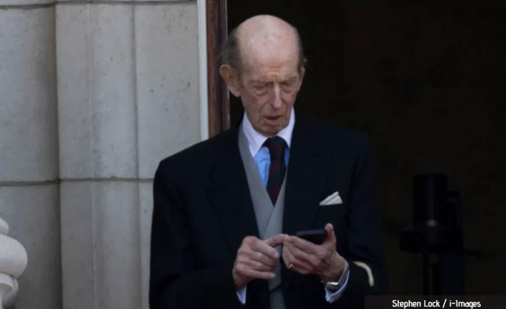 The Duke of Kent’s Modern Moment: Capturing Trooping the Colour Flypast with His Mobile Phone Delights Royal Watchers
