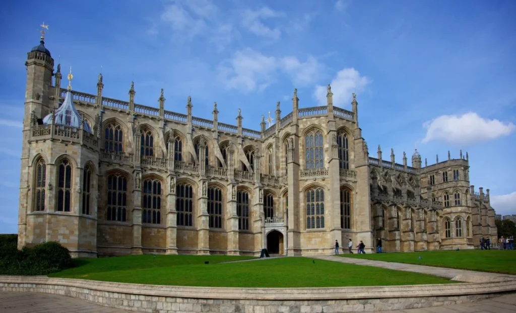 The Most Noble Order of the Garter Gathers for Annual Royal Procession at Windsor Castle