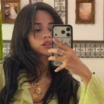 Camila Cabello Attends Taylor Swift and Travis Kelce Wedding in Striking Red See-Through Cutout Dress