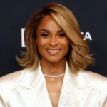 Ciara Commands the Red Carpet at the TIME100 Sports Gala in a Sophisticated Lacy Blazer and Pantless Ensemble