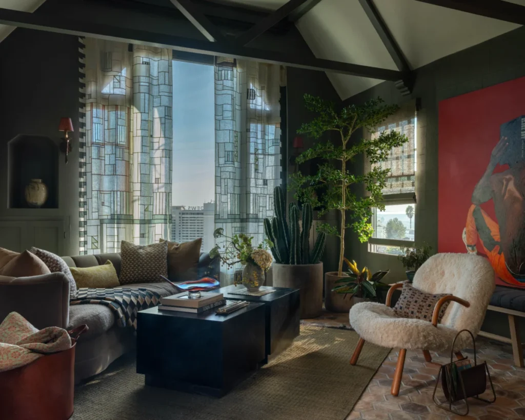 Inside the Bold Cinematic Transformation of Peter Porte and Jacob Villere’s Historic 1920s Los Angeles Estate