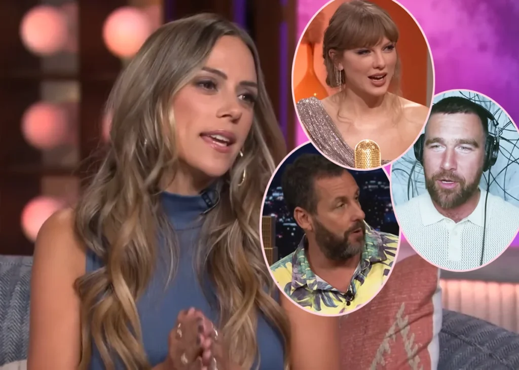 Jana Kramer Defends Taylor Swift & Travis Kelce’s Choice To Have Her Former Click Co-Star Adam Sandler Officiate Their Wedding: ‘He’s A Good Man’