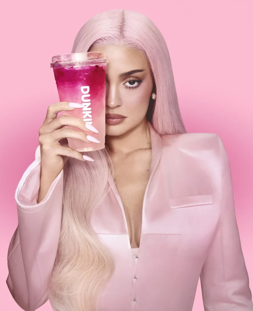 King Kylie Reigns Supreme: Kylie Jenner Unleashes "King Kylie Collection" in High-Profile Dunkin’ Partnership