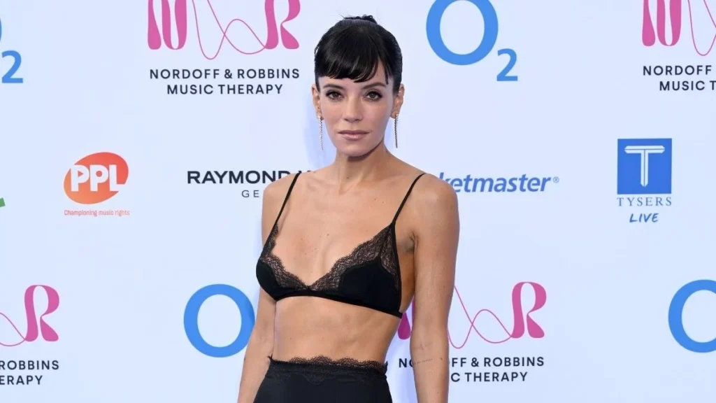 Lily Allen Makes Bold Fashion Statement in 16Arlington Lace Bralette at the 2026 Silver Clef Awards in London
