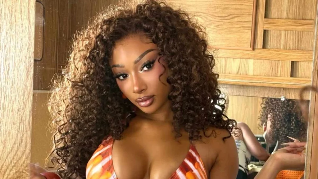 Megan Thee Stallion Showcases High Fashion Evolution in Daring Dreaming Eli Ensemble During New York City Appearance