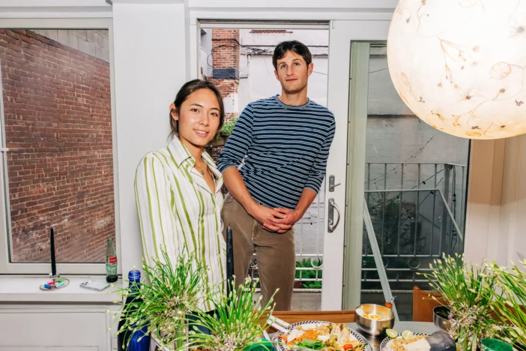 Takeout and a Giant Wooden Duck Are the Stars of This Quintessentially New York Dinner Party