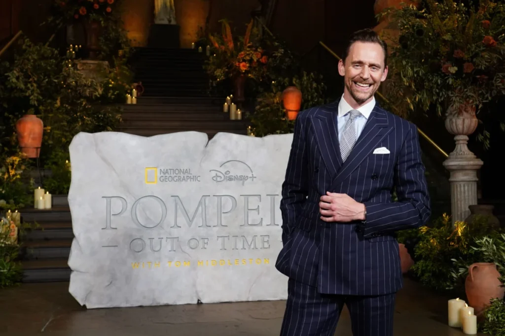 Tom Hiddleston Unlocks Ancient Mysteries of Pompeii in New National Geographic Documentary Series