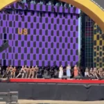 Young Dancers Nearly Struck by Falling Stage at Great American State Fair