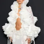 Zendaya Debuts Custom Louis Vuitton Ensemble at The Odyssey Paris Premiere