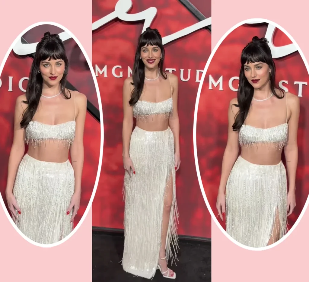 Dakota Johnson Stuns in Custom Calvin Klein at the New York City Premiere of Verity