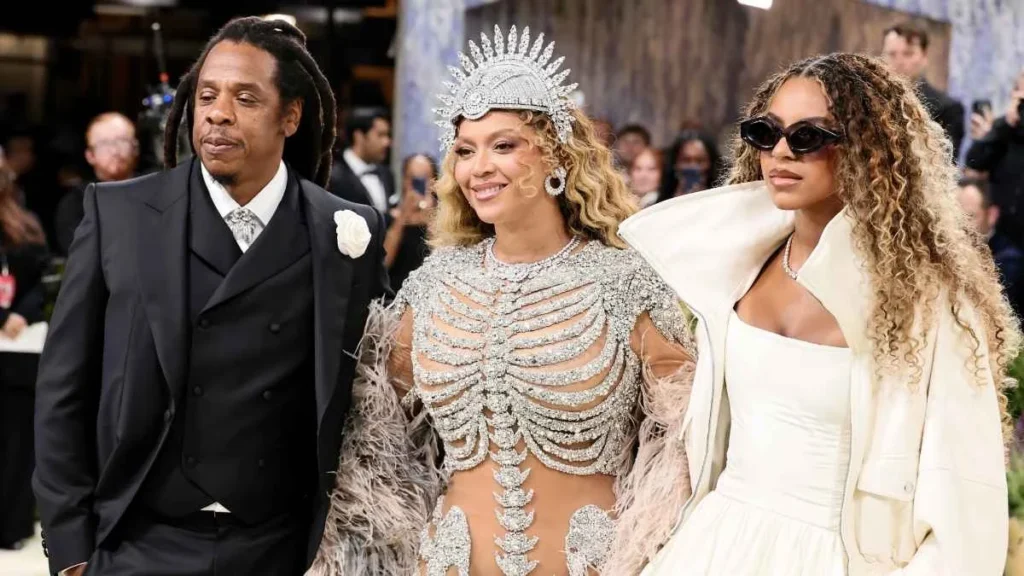 Global Pop Culture Icons Beyoncé and Jay-Z See Daughters Blue Ivy and Rumi Carter Stepping Out in Paris Ahead of Stade de France Concert