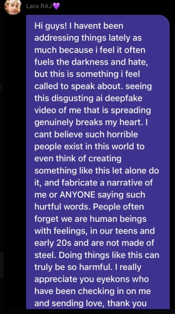 KATSEYE Member Speaks Out About AI Deepfake Video Of Her Online