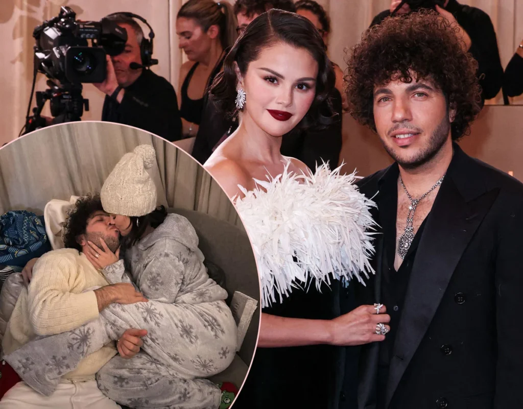 Selena Gomez and Benny Blanco reflect on the unconventional design and personal significance of their Santa Barbara wedding ceremony