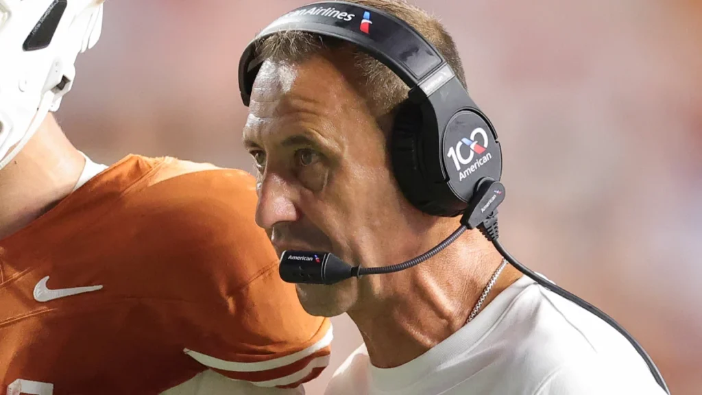 Viewers React to Texas Football Coach Steve Sarkisian Blowing Off ESPN Interview After 5 Seconds