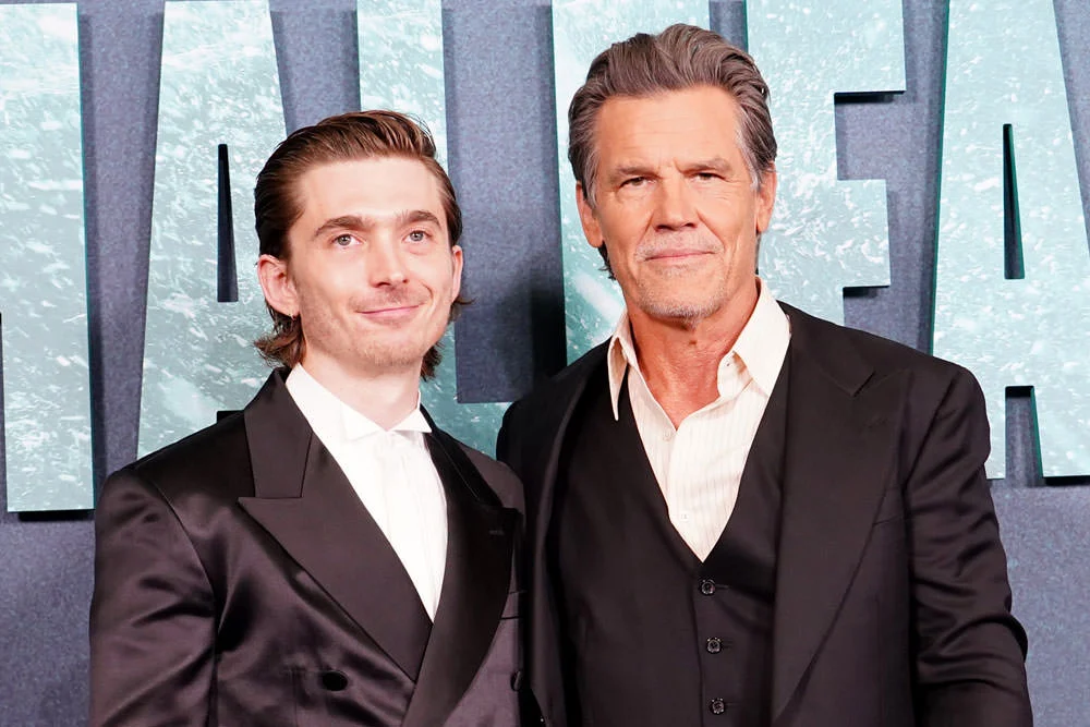 Josh Brolin and Austin Abrams Debut Striking Styles at the London Screening of Whalefall