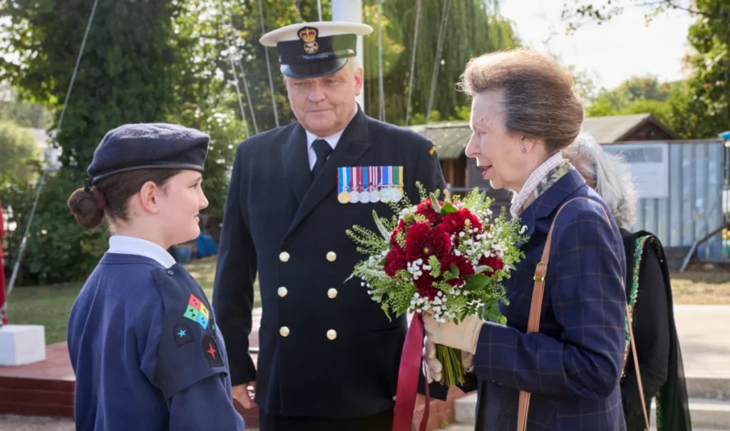 Princess Anne Officially Opens New Headquarters for Sunbury and Walton Sea Cadets After a 13-Year Campaign